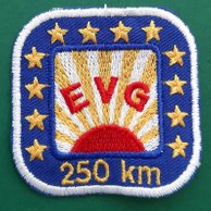 EVG KM mærker for 250 km