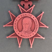 Slavkovského Pochod - Første gangs tildeling af medaljen