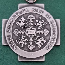 Pochod české státnosti - Bagside af medaljen