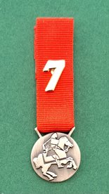 Medalje for syvende års deltagelse