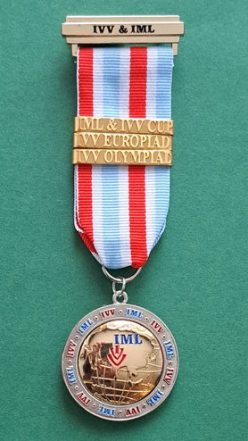IML - IVV Cooperation Cup Sølv medalje