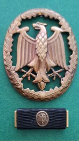 Abzeichen für Leistungen im Truppendienst - Bronze