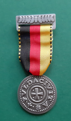 Medalje for femte gennemførelse af Fulda marchen.